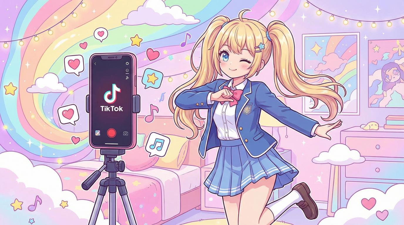 糖心vlog二次元少女日常vlog视频